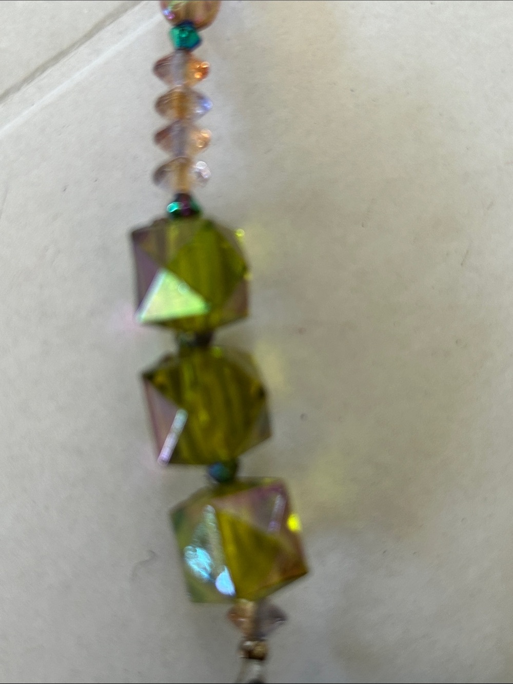MARY FRANCES BEADED GREEN SILK, FLORAL APPLIQUÉ AND FRINGE CROSSBODY bag - Picture 12 of 15